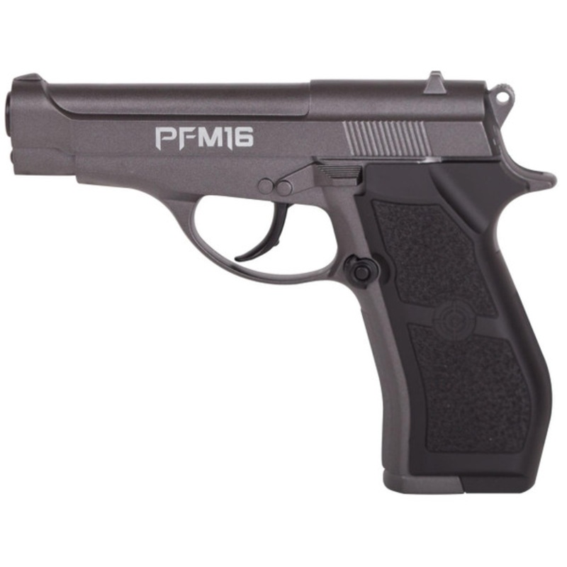 Crosman Full Metal CO2 Powered 0.177 Cal Airgun, Gray/Black