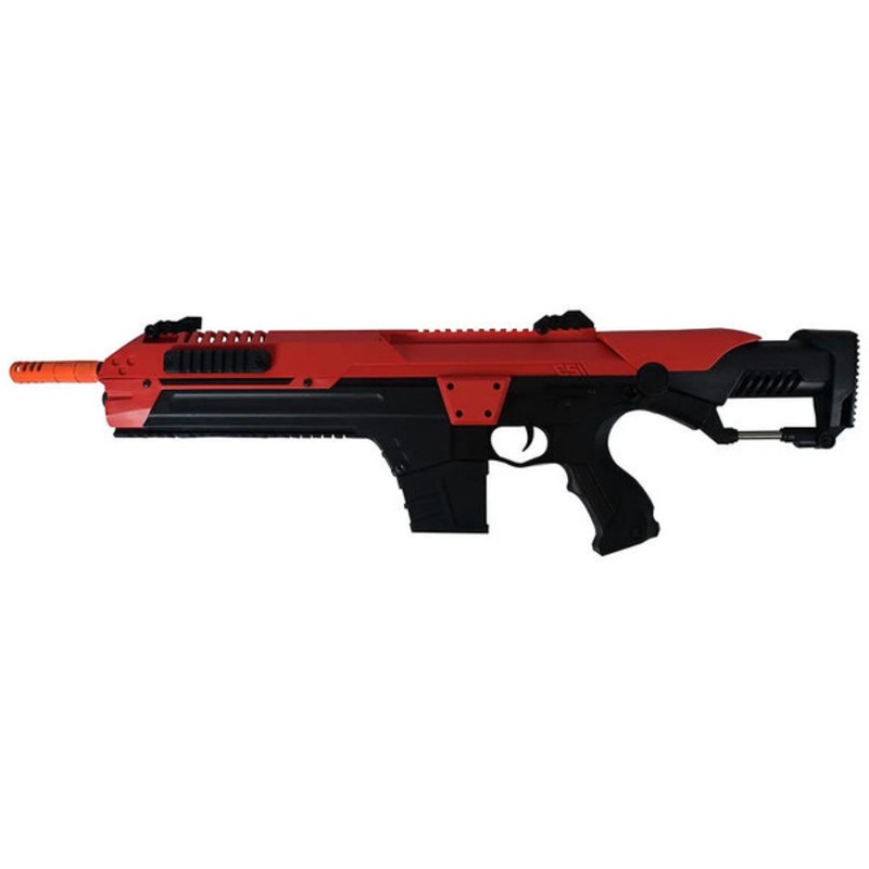 CSI S.T.A.R XR-5 Long Barrel Airsoft AEG Rifle, Red/Black