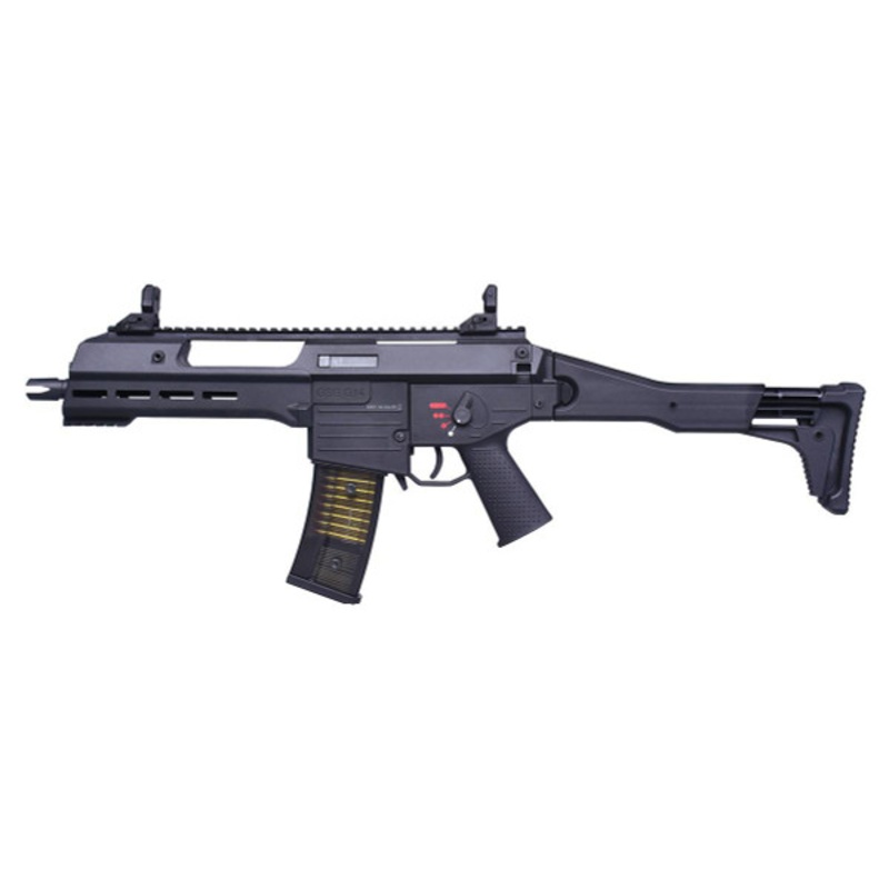 GSG Tactical G14 Carbine SBR Electric Blowback AEG by ARES Airsoft Rifle, Black