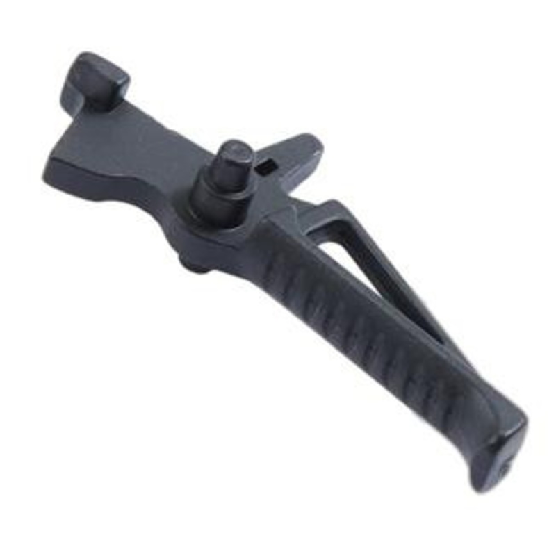 Lancer Tactical Flat Skeletonized AEG Trigger, Black