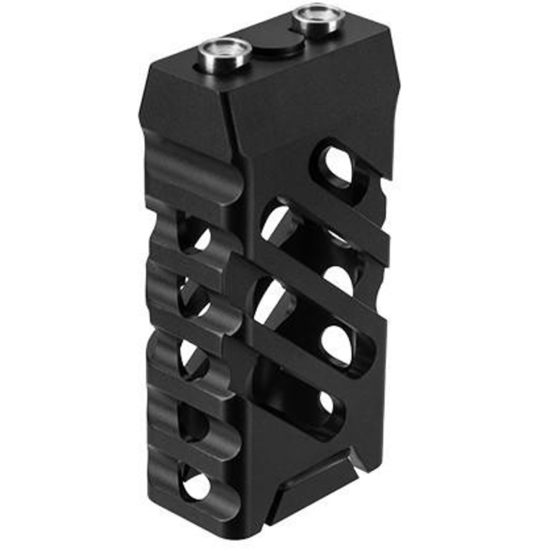 Ranger Armory Skeletonized Keymod Short Vertical Forward Grip Cross Cut, Black