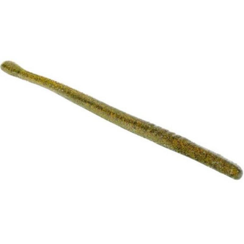 Strike King KVD Filler Worms – 6in – Watermelon Seed With Red Flake