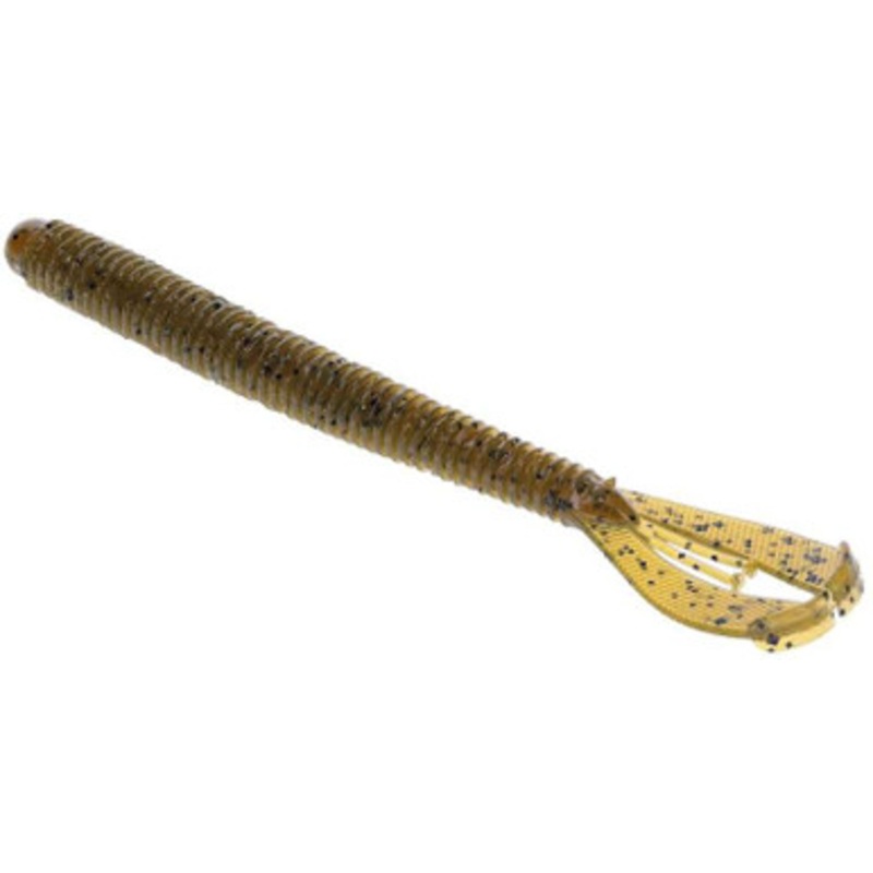 Strike King Rage Twin Tail Menace Worm – 6” – Green Pumpkin