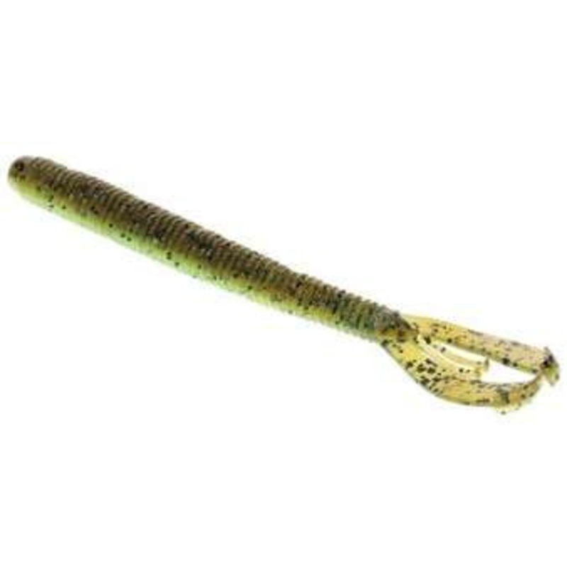 Strike King Rage Twin Tail Menace Worm – 6” – Summer Craw