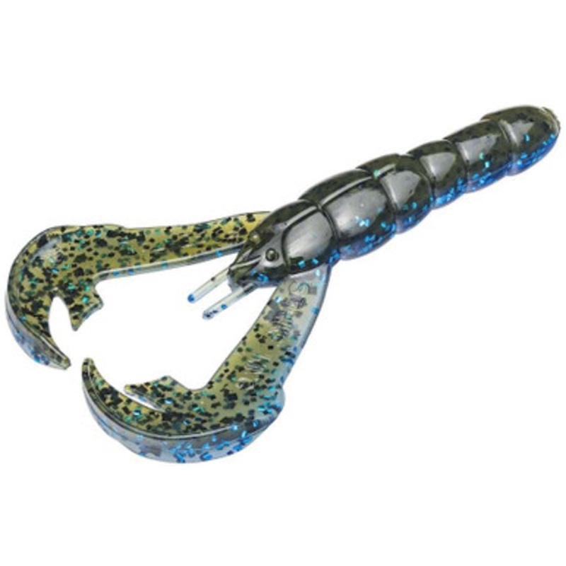 Strike King Rattlin’ Rage Craw – 4” – Okeechobee Craw