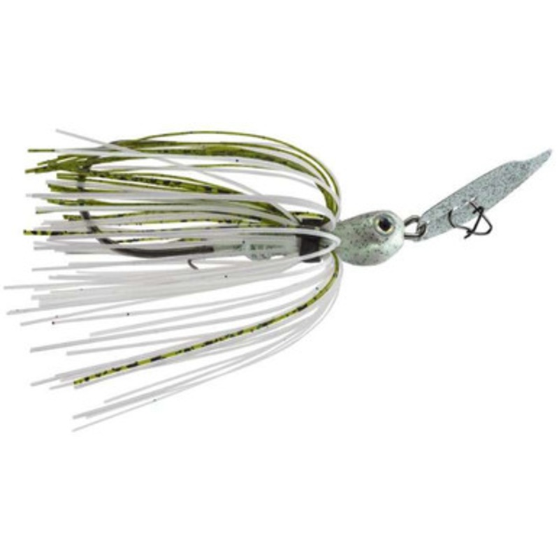 Strike King Thunder Cricket Bladed Jig – 3/4oz – Olive Shad