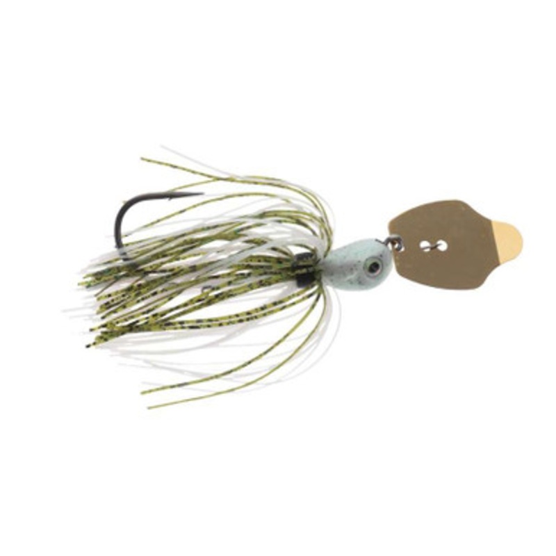 Strike King Thunder Cricket Vibrating Jig – Gold Blade – 1/2oz – OS
