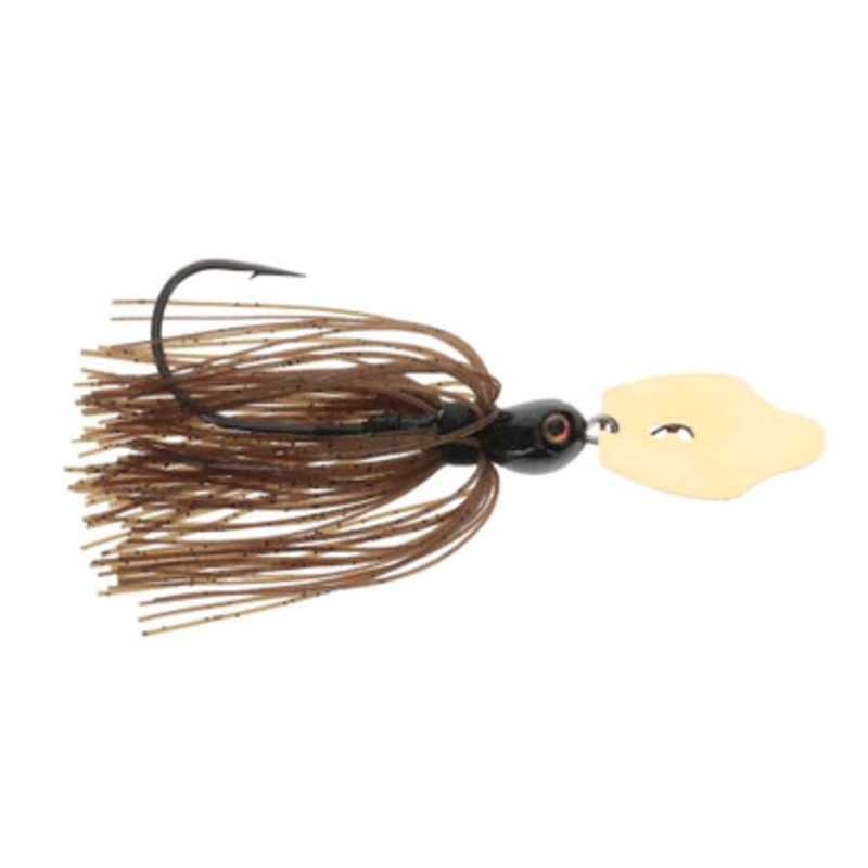 Strike King Thunder Cricket Vibrating Jig – Gold Blade – 5/8oz – GP