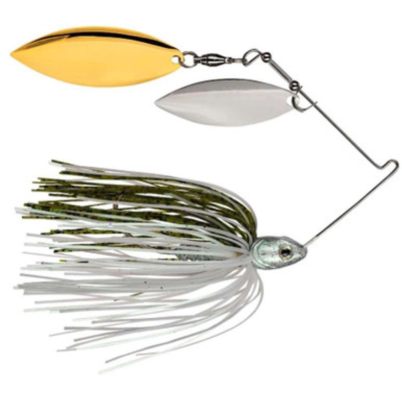Strike King Tour Grade Compact DW Spinnerbait – 1/2oz – Olive Shad