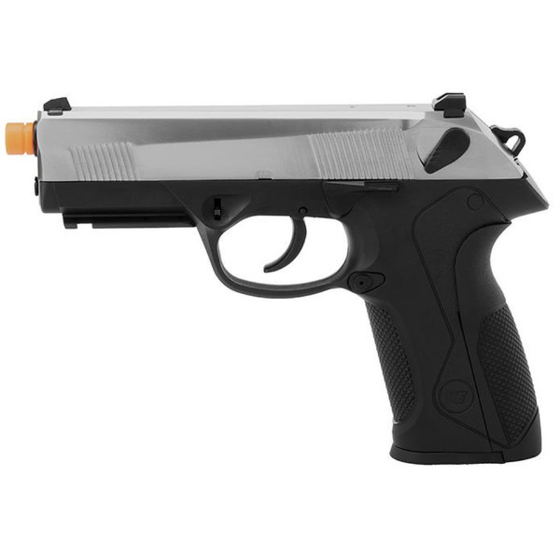 WE Tech Bulldog Full Size Full Metal Gas Blowback Airsoft Pistol, Two Tone