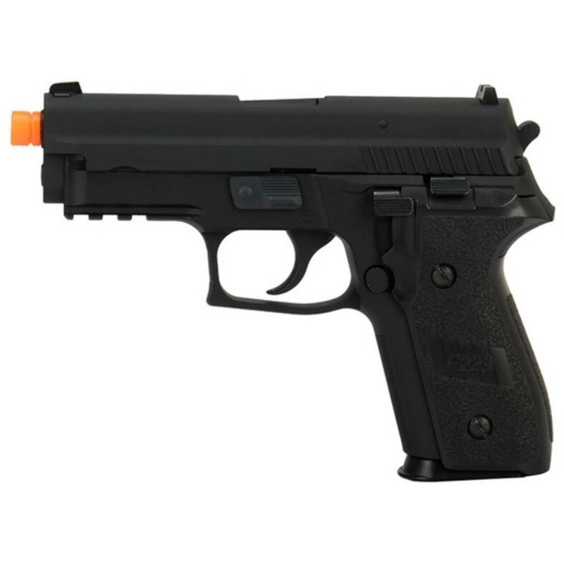 WE Tech F229R Series Gas Blowback Airsoft Pistol, Black