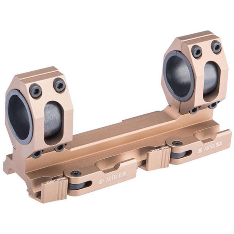 ACW 30mm Tactical QD Scope Mount, Dark Earth