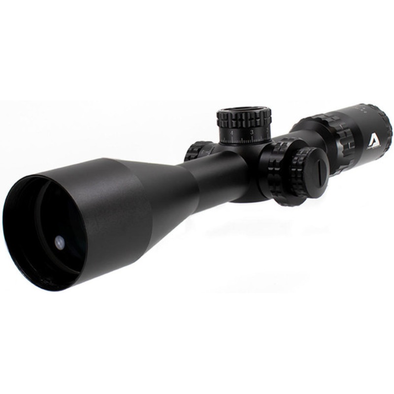 Aim Sports Alpha 6 2.5-15X50 30mm Riflescope with MR1 MRAD Reticle, Black
