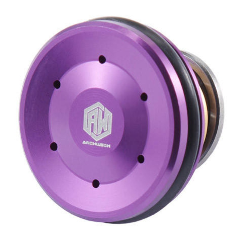 Archwick Aluminum Type 2 Single O-Ring Piston Head, Purple