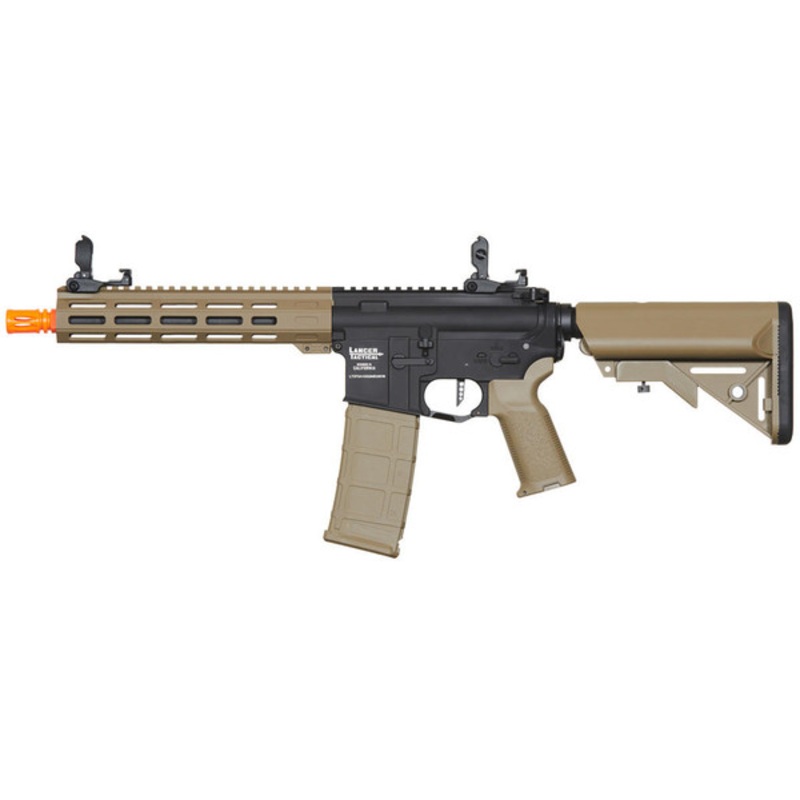 Lancer Tactical Viking 10 M-LOK Proline Series M4 Airsoft Rifle, Two-Tone