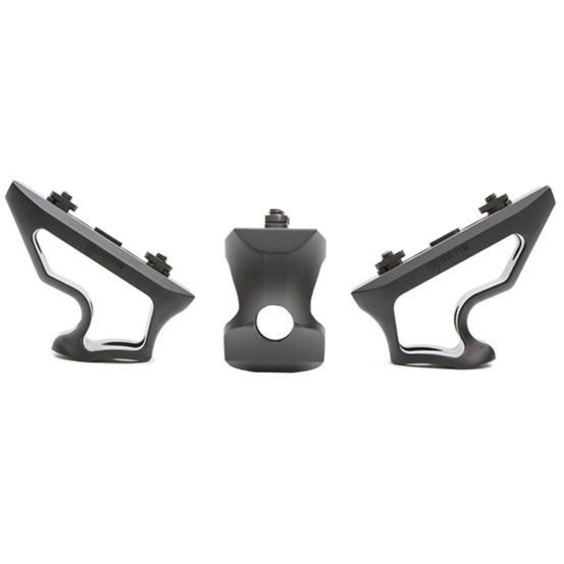 PTS Airsoft Fortis Shift Short Angle Grip M-Lok Aluminum, Black