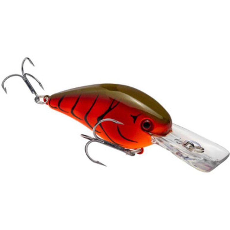 Strike King KVD 1.5 Deep Diver Squarebill Crankbait – Fire Craw