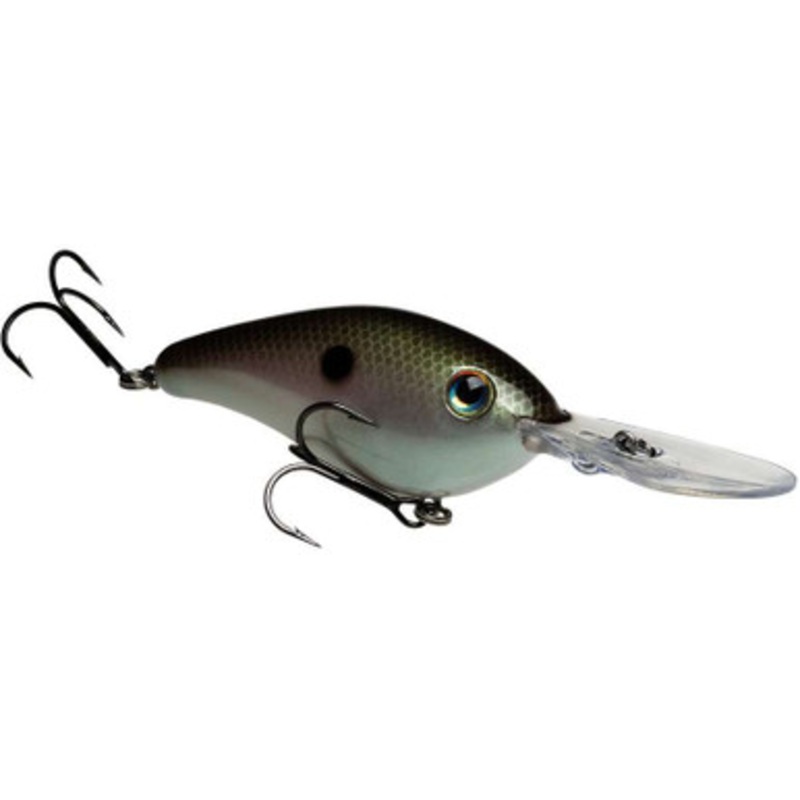 Strike King Pro Model Hard Knock 6XD Crankbait – Green Gizzard Shad