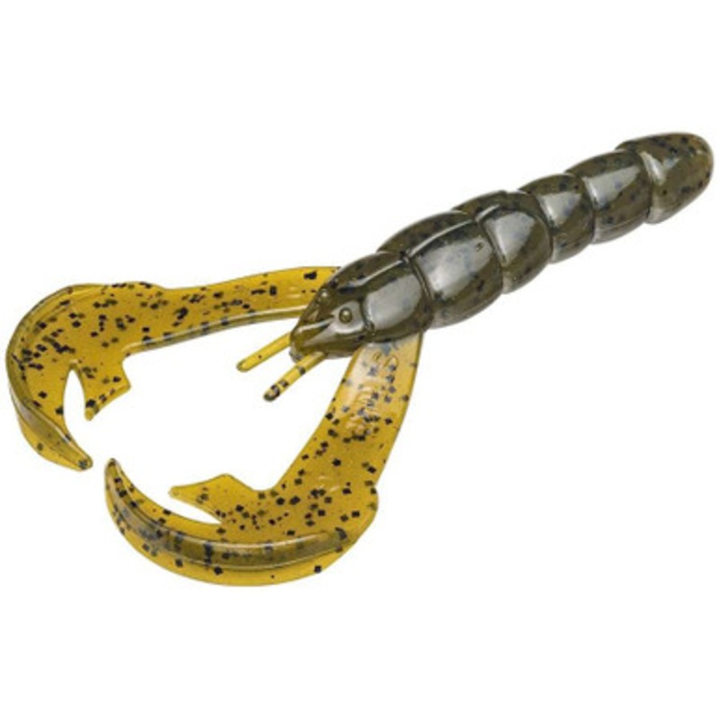 Strike King Rattlin’ Rage Craw – 4” – Green Pumpkin