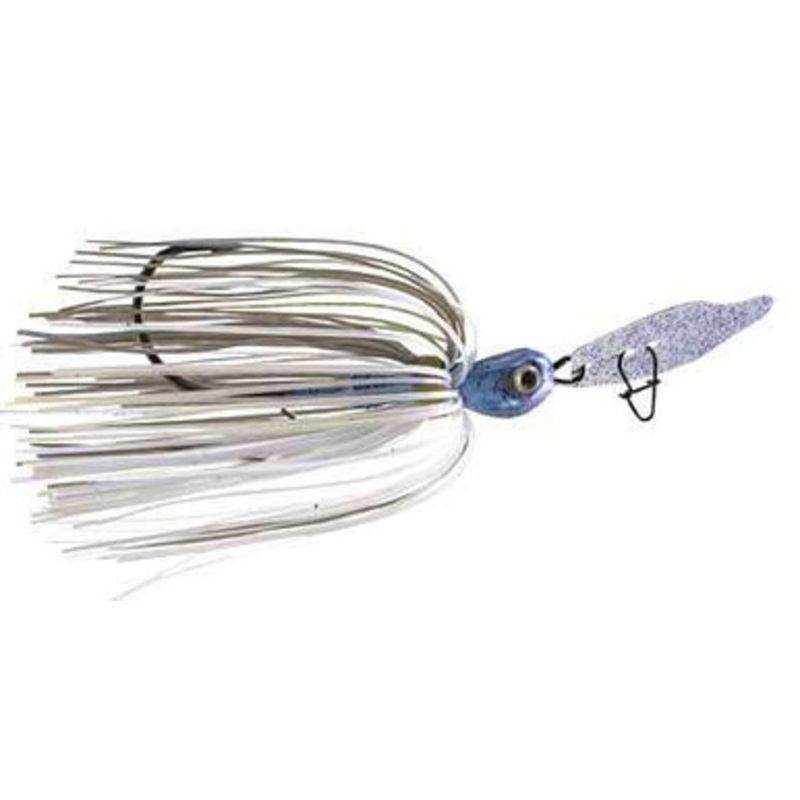 Strike King Thunder Cricket Bladed Jig – 3/4oz – Blue Glimmer