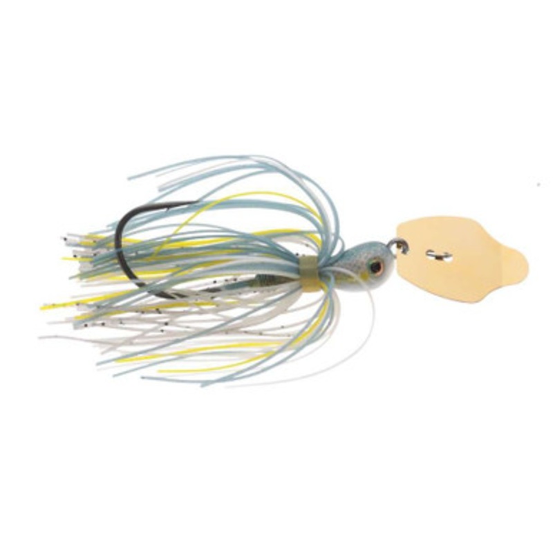 Strike King Thunder Cricket Vibrating Jig – Gold Blade – 5/8oz – SS