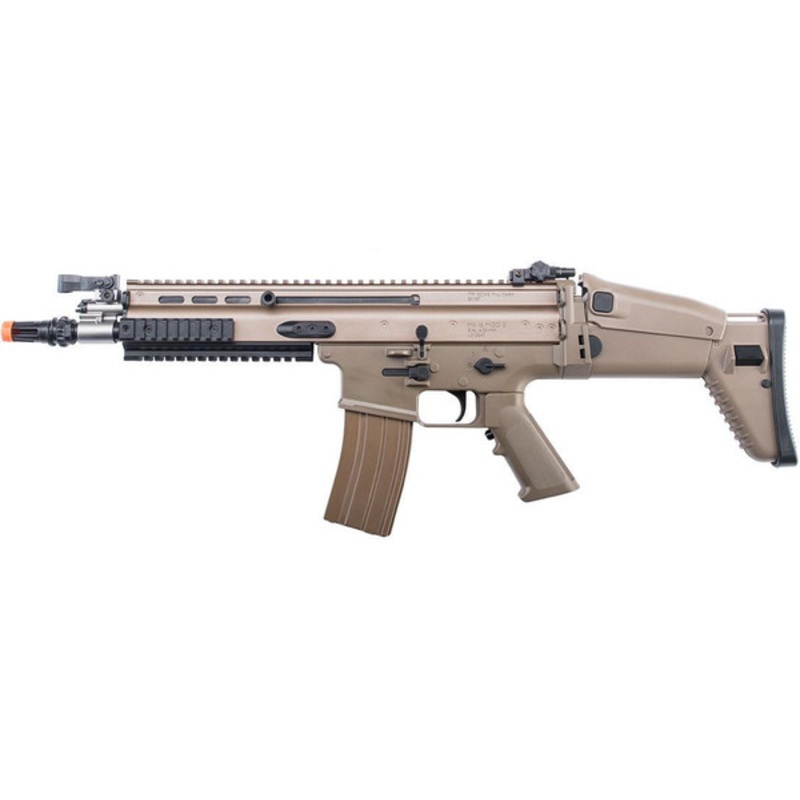 Tokyo Marui Cybergun FN Herstal Licensed Boys No.6 SCAR CQC Airsoft Rifle, Flat Dark Earth