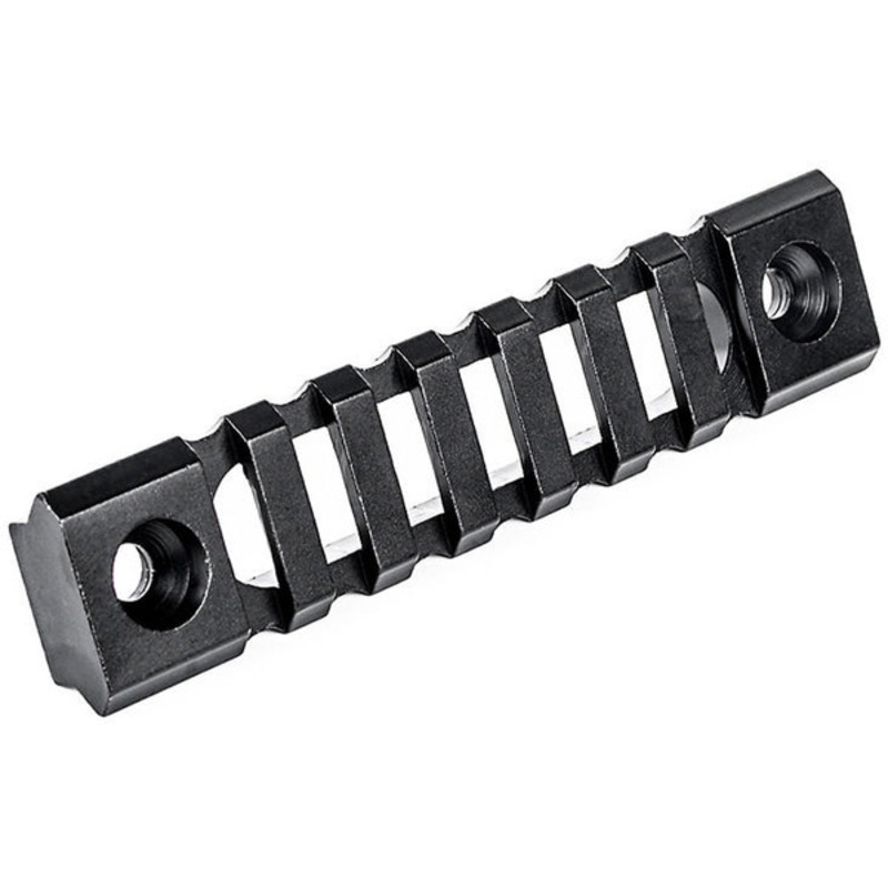 ACW 7-Slot Skeletonized Keymod Rail Segment, Black