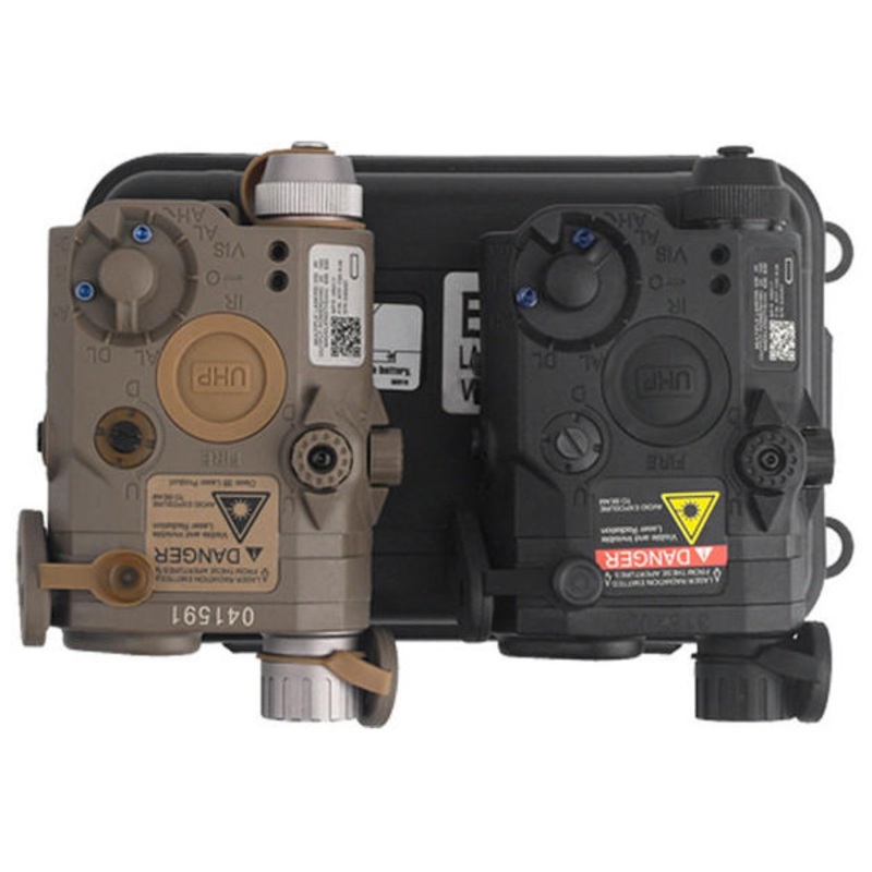 ACW LA-5C Illuminator w/ Flashlight, Visible and IR Green Laser PEQ-15, Dark Earth