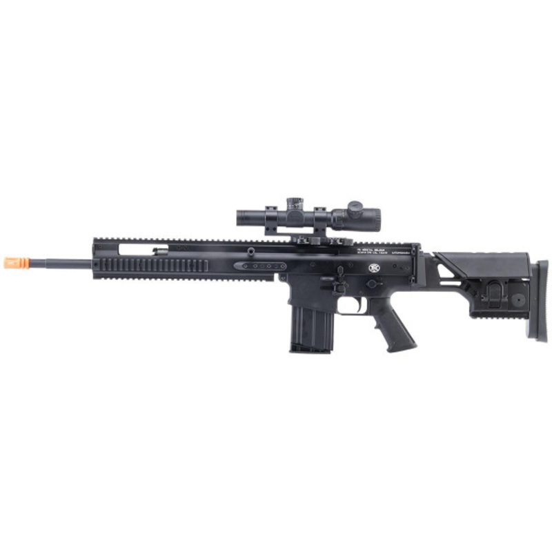 ARES Cybergun FN Herstal-Licensed SCAR-H TPR Airsoft AEG Rifle, Black