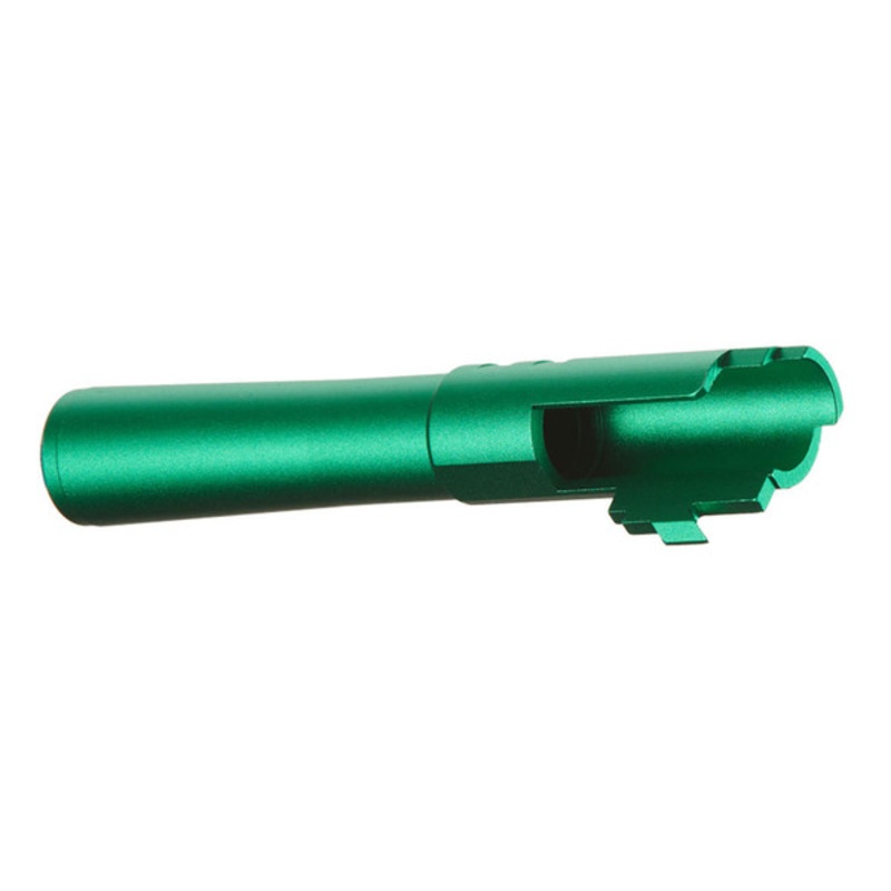 Atlas Custom Works Aluminum Outer Barrel for TM Hi-Capa 4.3 Airsoft GBB Pistols, Green
