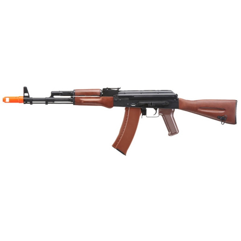 E&L Essential AK74N Airsoft AEG Rifle, Black/Wood