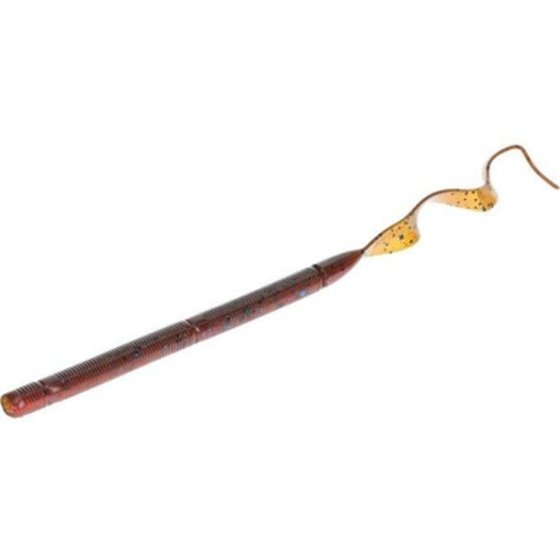 Strike King KVD Zeus Worms – 9.5” – Plum Crazy Craw