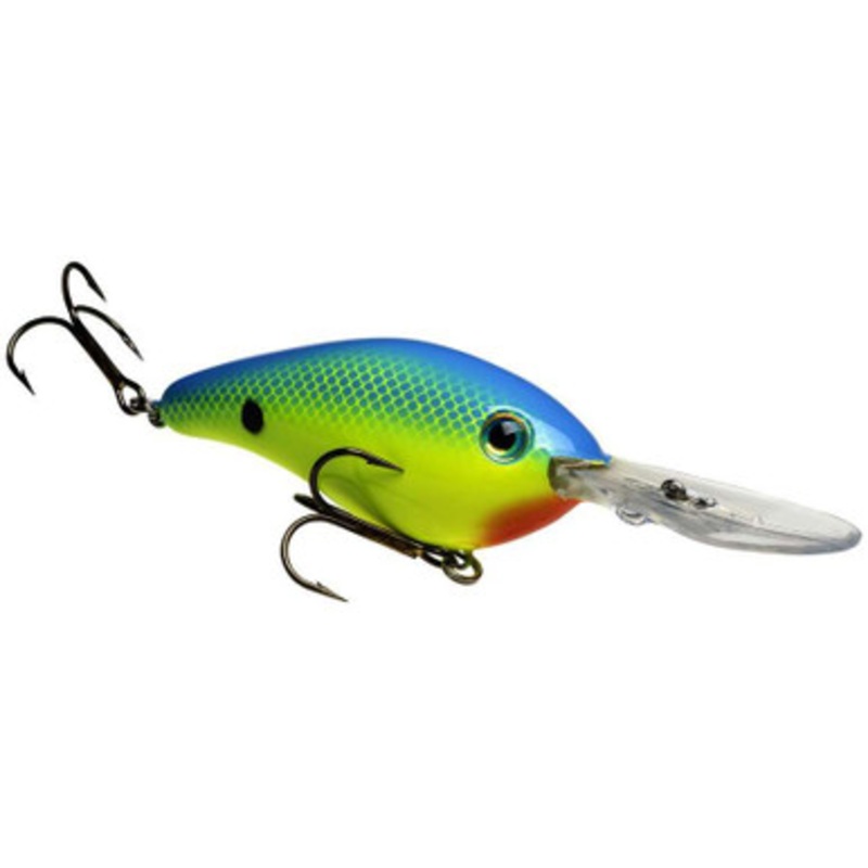 Strike King Pro Model Hard Knock 6XD Crankbait – Blue Back