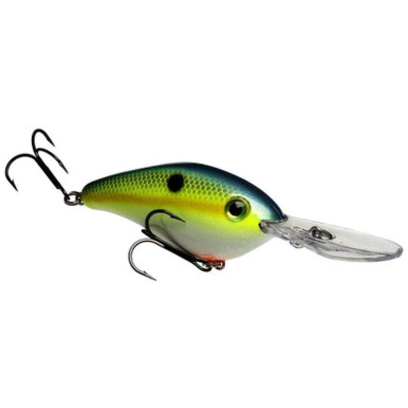 Strike King Pro Model Hard Knock 6XD Crankbait – Chartreuse Sexy Shad
