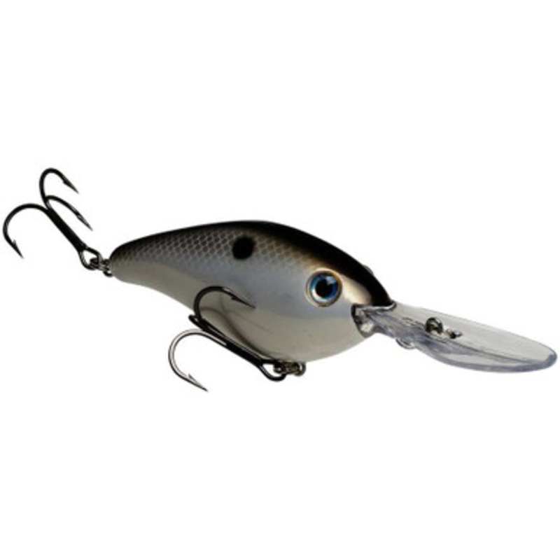 Strike King Pro Model Hard Knock 6XD Crankbait – Gizzard Shad
