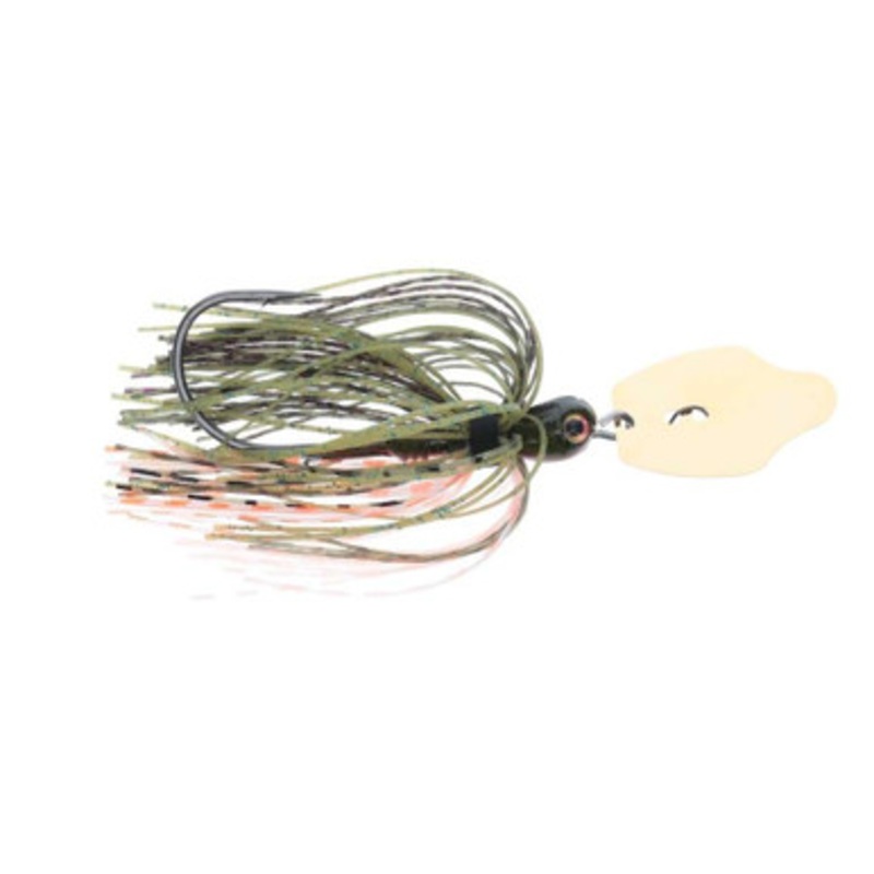 Strike King Thunder Cricket Vibrating Jig – Gold Blade – 5/8oz – Bgll