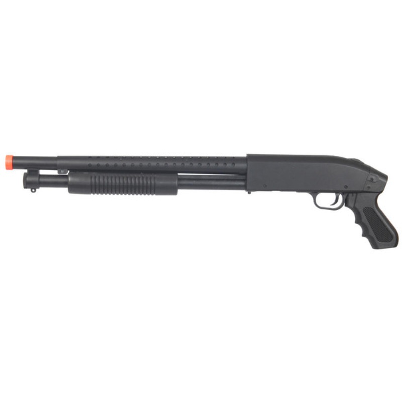 Ukarms Spring Powered P1788 Airsoft Shotgun, Black