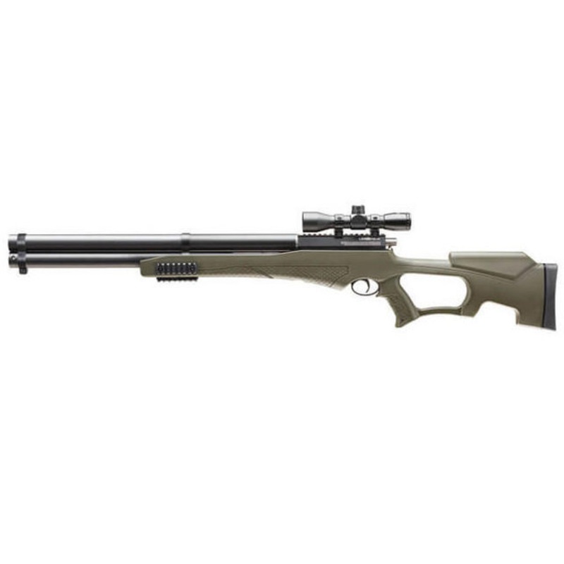 Umarex AirSaber PCP Powered Arrow Gun Air Rifle with 3 Carbon Fiber Arrows, Two-Tone