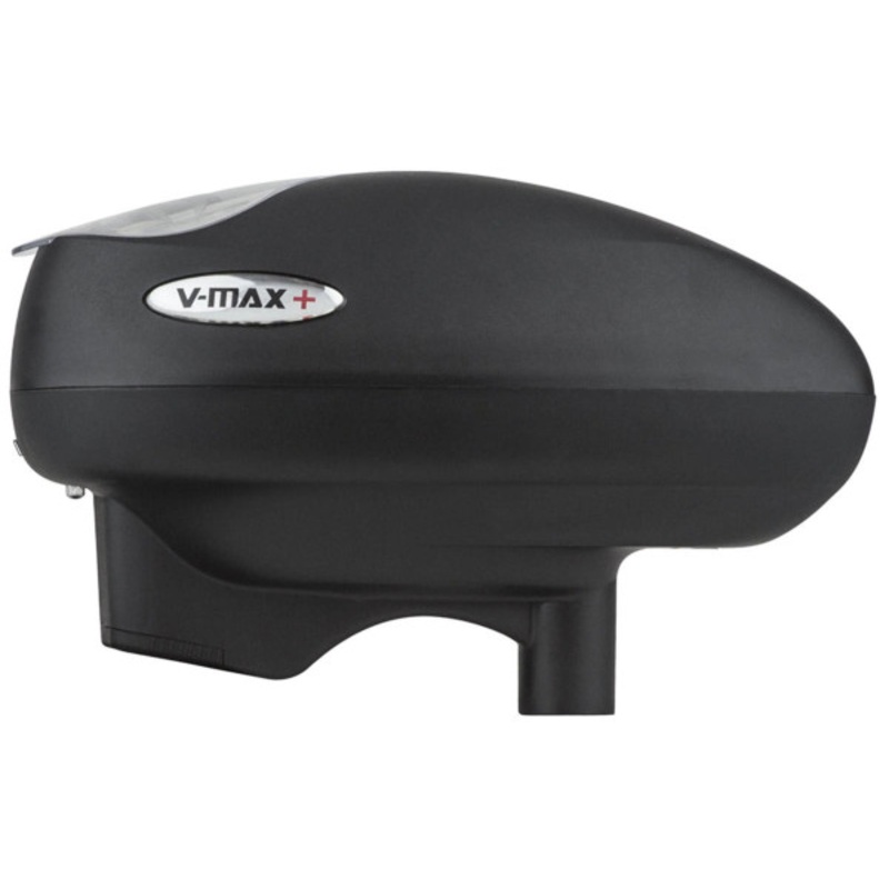 Valken V-MAX Plus+ Paintball Loader, Black