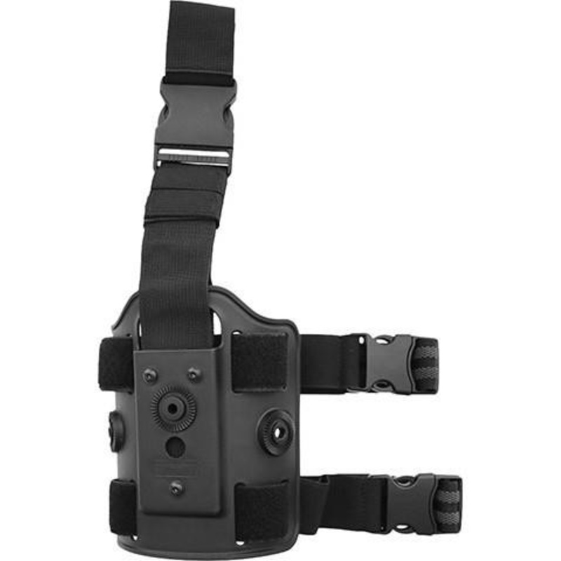 Amomax Drop-Leg Platform Holster, Black