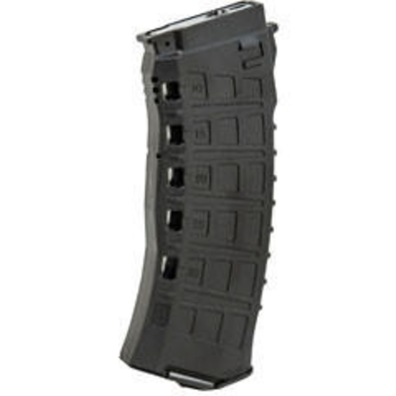 Arcturus AK12 30/135 Rounds Variable Cap Airsoft EMM Magazine, Black
