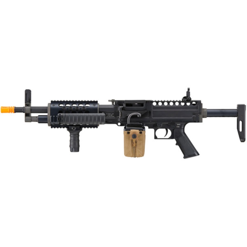 Classic Army Classic Edition Stoner AEG Airsoft LMG Rifle, Black