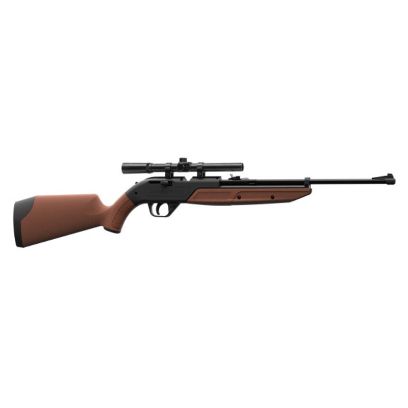 Crosman 760X Pumpmaster .177 Cal Airgun Combo, Wood/Black