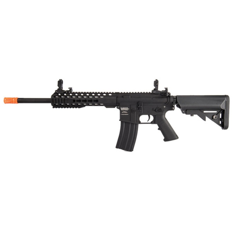 Lancer Tactical Gen 2 Airsoft M4 Carbine 10 AEG Airsoft Rifle, Black