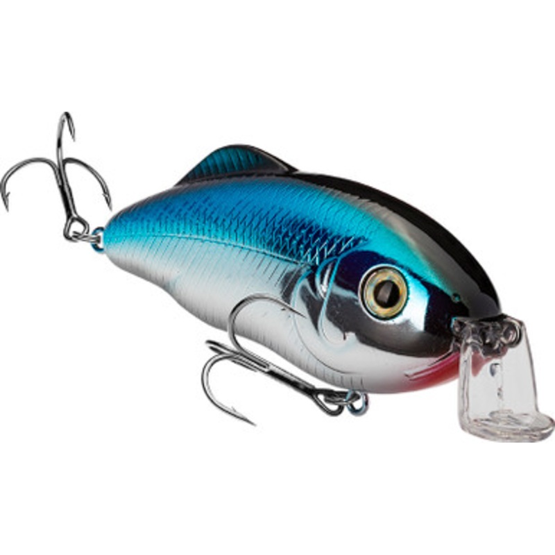 Strike King Hybrid Hunter Jr. Crankbait – Chrome Blue Back