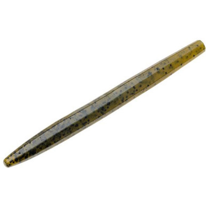Strike King Perfect Plastic Ocho 4in Softbait – Green Pumpkin
