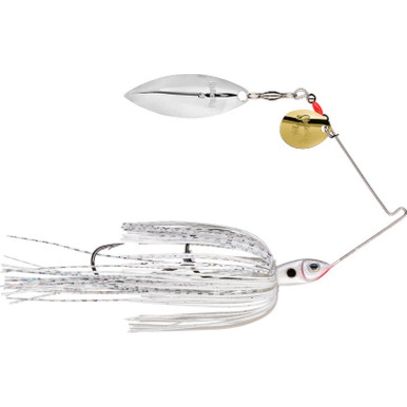 Strike King Premier Plus Spinnerbait – 1/4oz – Super White