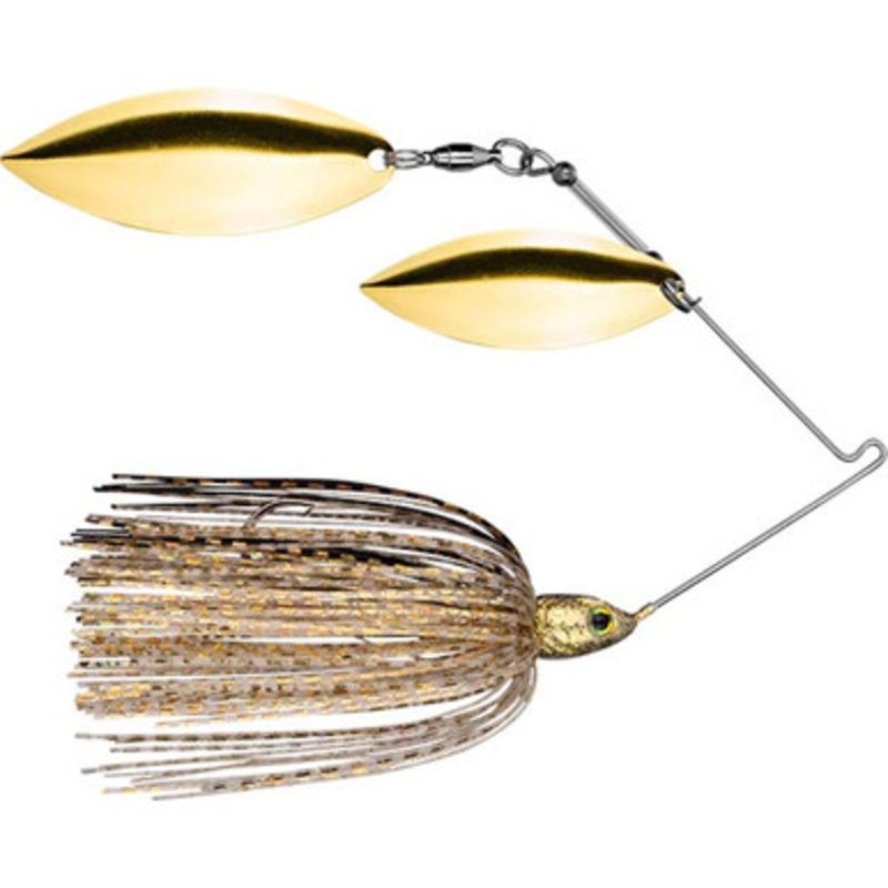 Strike King Tour Grade Spinnerbait – 1/2oz – Gold Shiner