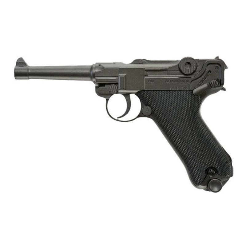 Umarex Legends P08 .177 CO2 BB Gun Air Pistol, Black