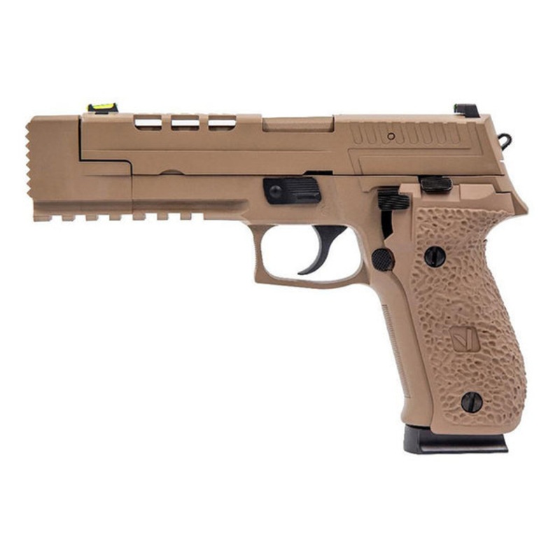 Vorsk VP26X Gas Blowback Airsoft Pistol, Tan